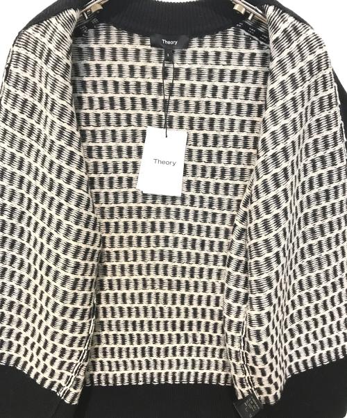 theory（セオリー）theory (セオリー) LANA CASH PLAITED CABLE CARDI　01-2403706-990-902 ブラック サイズ:S 未使用品の古着・服飾アイテム