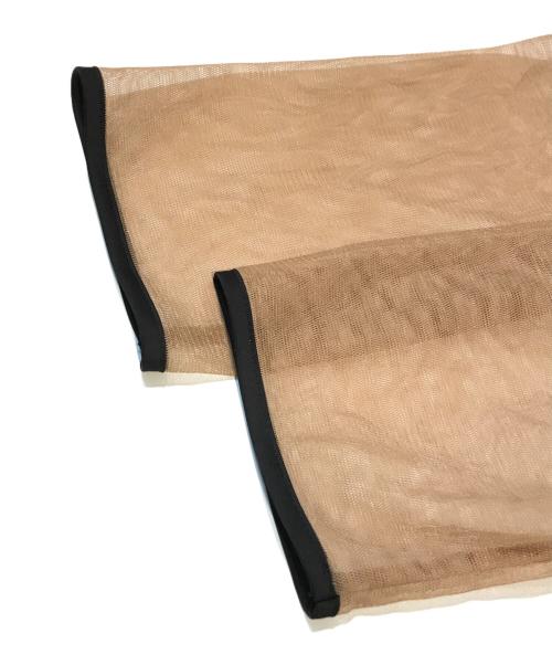 LeJa（レジャ）leja (レジャ) バックリボン美脚効果シアー切り替えマーメイドフレアドレスワンピース ブラック サイズ:S 未使用品の古着・服飾アイテム