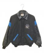 custom stitchカスタムスティッチ）の古着「スタジャン」｜ブラック