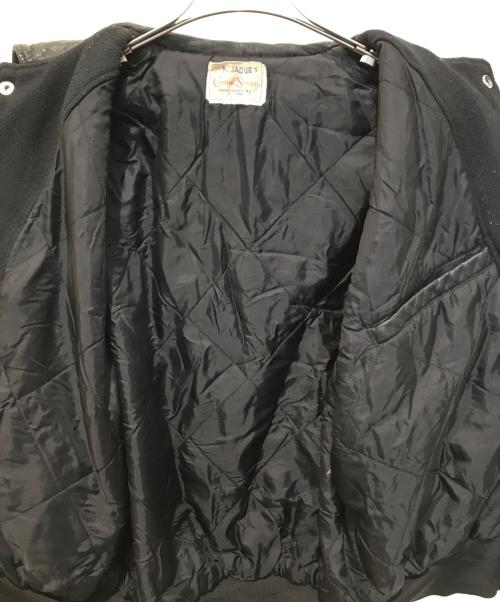 custom stitch（カスタムスティッチ）custom stitch (カスタムスティッチ) スタジャン ブラック サイズ:MEDIUMの古着・服飾アイテム