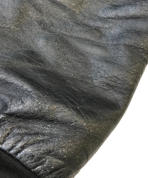 custom stitch（カスタムスティッチ）custom stitch (カスタムスティッチ) スタジャン ブラック サイズ:MEDIUMの古着・服飾アイテム