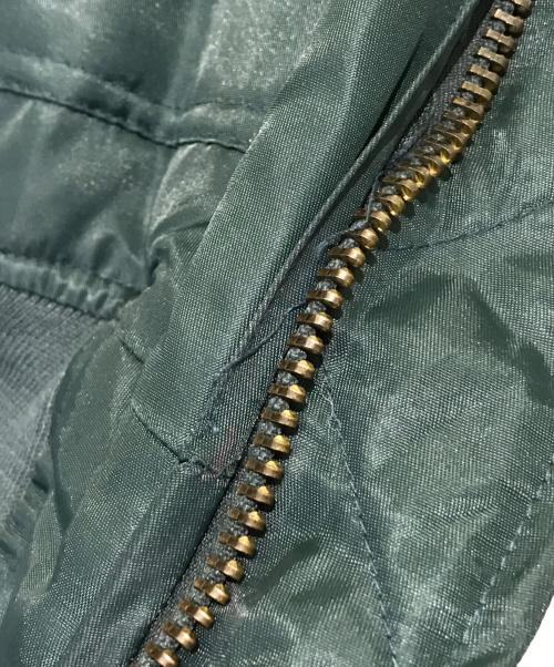 USED（ユーズド）USED (ユーズド) フライトジャケット グリーン サイズ:Sの古着・服飾アイテム