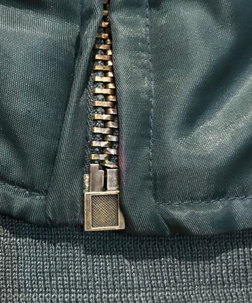 USED（ユーズド）USED (ユーズド) フライトジャケット グリーン サイズ:Sの古着・服飾アイテム