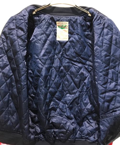 TED COMPANY（テッドカンパニー）TED COMPANY (テッドカンパニー) スカジャン ネイビー×レッド サイズ:40の古着・服飾アイテム