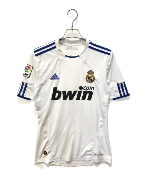 adidas（アディダス）adidas (アディダス) ゲームシャツ ホワイト サイズ:Mの古着・服飾アイテム