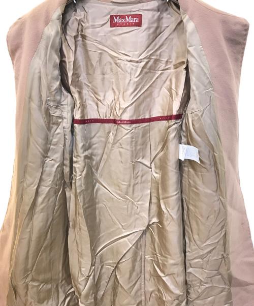 MaxMara（マックスマーラ）MaxMara (マックスマーラ) ウールコート ベージュ サイズ:36の古着・服飾アイテム