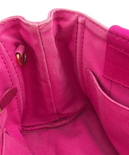 PRADA（プラダ）PRADA (プラダ) ハンドバッグ　カナパ ピンクの古着・服飾アイテム