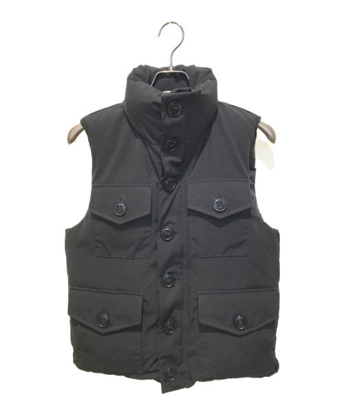 CANADA GOOSE（カナダグース）CANADA GOOSE (カナダグース) モントリオールダウンベスト　3434JM R ブラック サイズ:Sの古着・服飾アイテム
