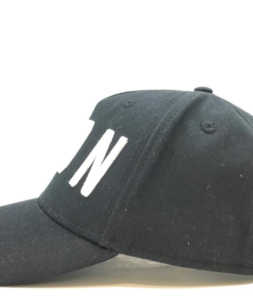 DSQUARED2（ディースクエアード）DSQUARED2 (ディースクエアード) キャップ ブラックの古着・服飾アイテム