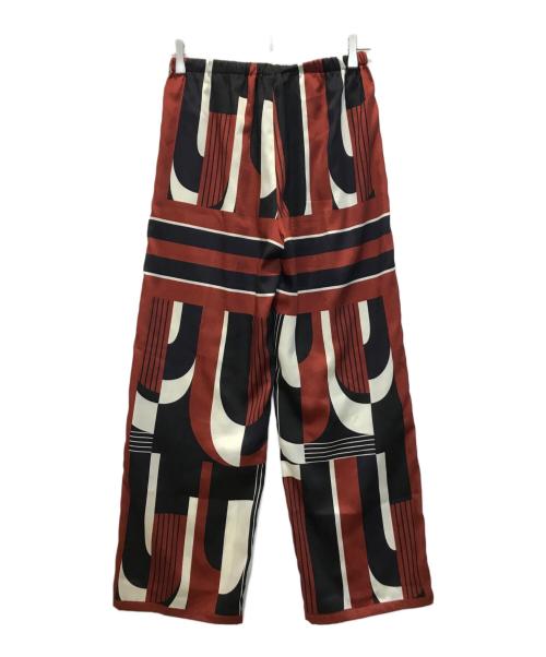 JOURNAL STANDARD（ジャーナルスタンダード）JOURNAL STANDARD (ジャーナルスタンダード) キカスカーフプリントパンツ　24030400922010 ブラウン サイズ:Mの古着・服飾アイテム
