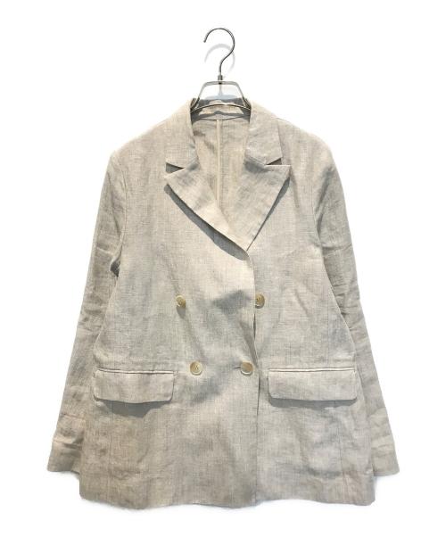 IENA（イエナ）IENA (イエナ) テレデランダブルジャケット　24010912600010 ベージュ サイズ:Fの古着・服飾アイテム