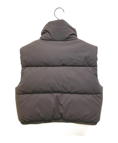 ZARA（ザラ）ZARA (ザラ) 中綿ショート丈ベスト ブラウン サイズ:Mの古着・服飾アイテム