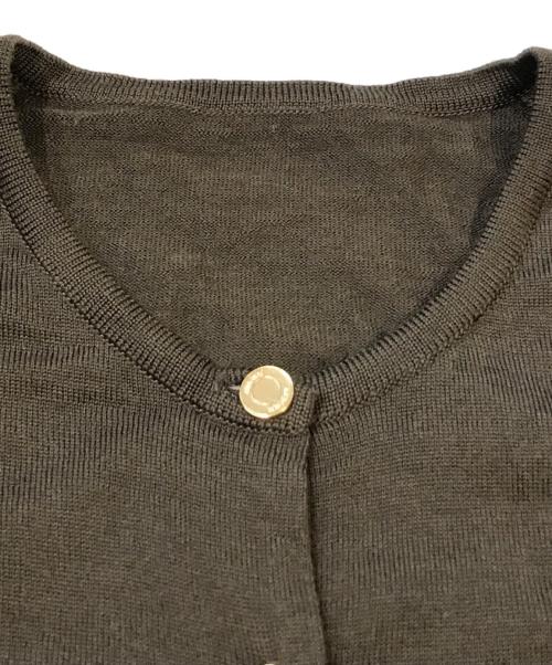 MUSE（ミューズ）MUSE (ミューズ) カーディガン　GY70 ブラウン サイズ:38の古着・服飾アイテム