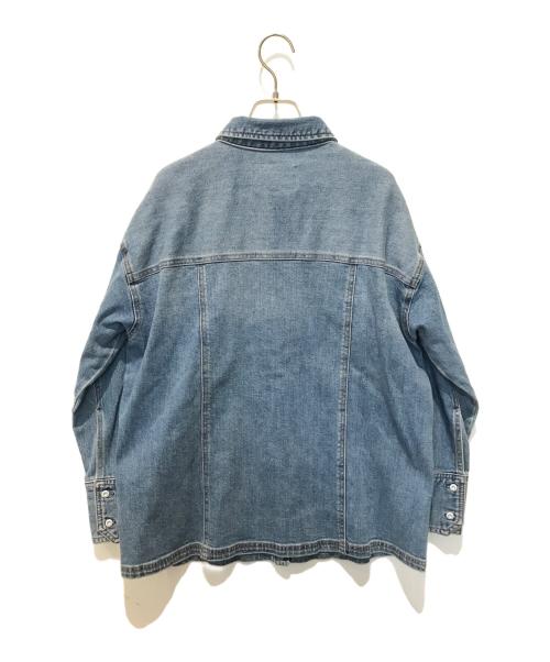ARPEGE STORY（アルページュストーリー）Arpege story (アルページュストーリー) オーバーサイズデニムシャツ　14114830 インディゴ サイズ:1の古着・服飾アイテム