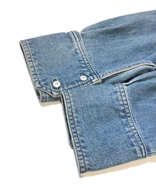 ARPEGE STORY（アルページュストーリー）Arpege story (アルページュストーリー) オーバーサイズデニムシャツ　14114830 インディゴ サイズ:1の古着・服飾アイテム