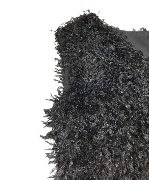 CADUNE（カデュネ）CADUNE (カデュネ) ふわふわトップス ブラック サイズ:Sの古着・服飾アイテム