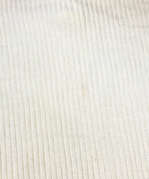 CHANEL（シャネル）CHANEL (シャネル) ココマークボタンコットンシルクニット　P58469K07659 ホワイト サイズ:36の古着・服飾アイテム