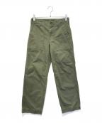 Spick and Spanスピック＆スパン）の古着「カーゴパンツ」｜オリーブ
