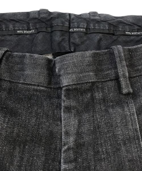 NEIL BARRETT（ニールバレット）NEIL BARRETT (ニールバレット) デニムパンツ ブラック サイズ:44の古着・服飾アイテム