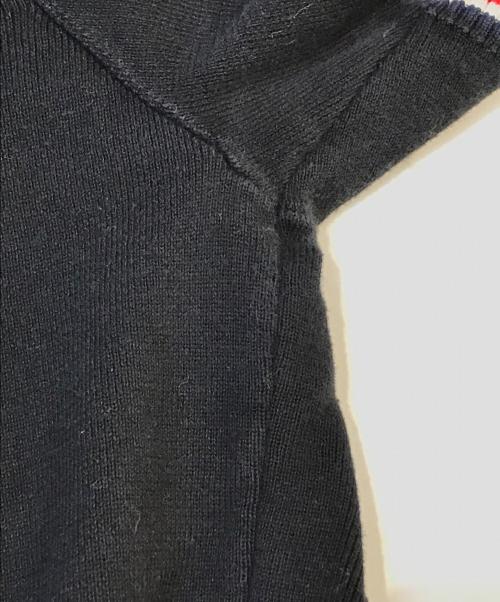 MONCLER（モンクレール）MONCLER (モンクレール) MAGLIA TRICOT POLO ブラック サイズ:Sの古着・服飾アイテム