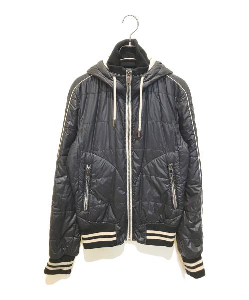 DOLCE & GABBANA（ドルチェ＆ガッバーナ）DOLCE & GABBANA (ドルチェ＆ガッバーナ) 中綿ジャケット　 ブラック サイズ:Lの古着・服飾アイテム