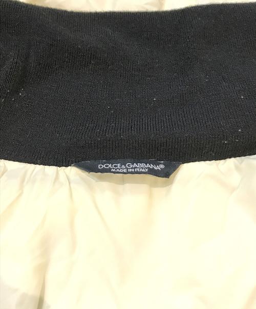 DOLCE & GABBANA（ドルチェ＆ガッバーナ）DOLCE & GABBANA (ドルチェ＆ガッバーナ) 中綿ジャケット　 ブラック サイズ:Lの古着・服飾アイテム