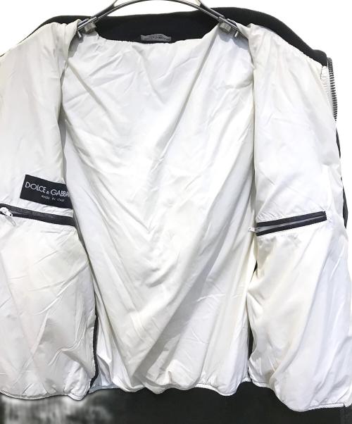 DOLCE & GABBANA（ドルチェ＆ガッバーナ）DOLCE & GABBANA (ドルチェ＆ガッバーナ) 中綿ジャケット　 ブラック サイズ:Lの古着・服飾アイテム