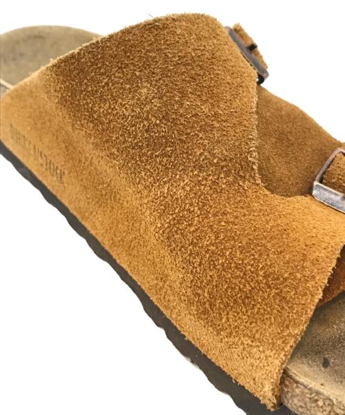 BIRKENSTOCK（ビルケンシュトック）BIRKENSTOCK (ビルケンシュトック) チューリッヒサンダル ブラウン サイズ:37の古着・服飾アイテム