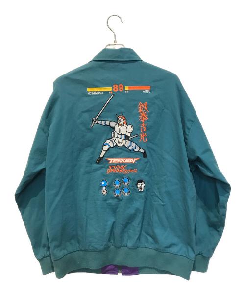 PUNK DRUNKERS（パンクドランカーズ）PUNK DRUNKERS (パンクドランカーズ) 鉄拳吉光ジャケット ブルー サイズ:XLの古着・服飾アイテム