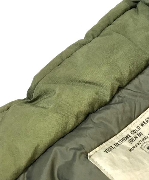 US ARMY（ユーエスアーミー）US ARMY (ユーエスアーミー) ECWCS GEN3 GENERATION 3 LEVEL 7　8425-01-538-6312 グリーン サイズ:X-LARGEの古着・服飾アイテム