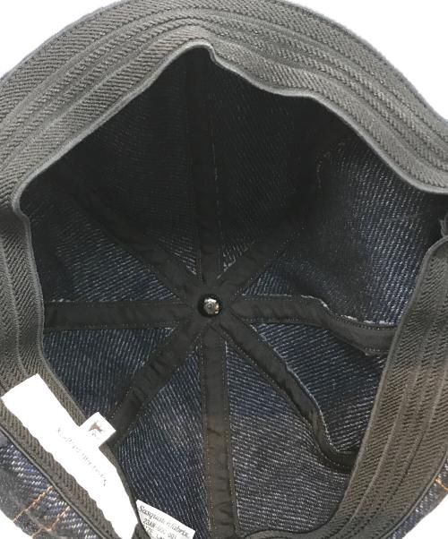 SASQUATCHfabrix.（サスクワッチファブリックス）SASQUATCHfabrix. (サスクワッチファブリックス) キャスケット　23AW-GOC-001 インディゴ サイズ:Largeの古着・服飾アイテム