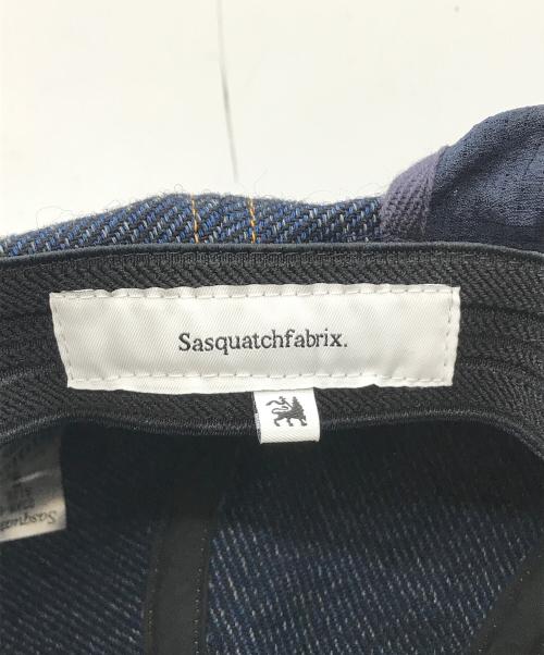 SASQUATCHfabrix.（サスクワッチファブリックス）SASQUATCHfabrix. (サスクワッチファブリックス) キャスケット　23AW-GOC-001 インディゴ サイズ:Largeの古着・服飾アイテム