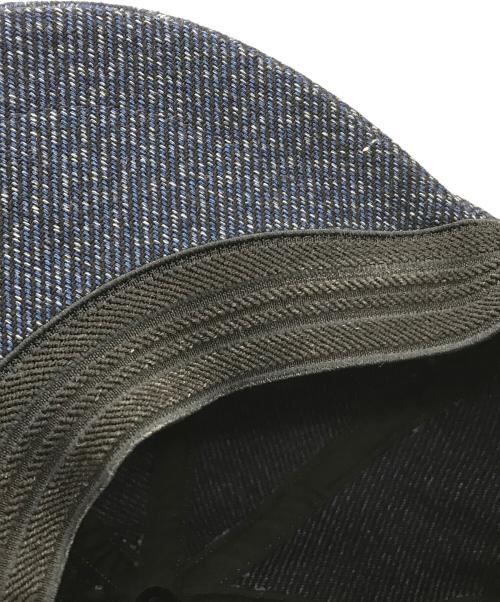 SASQUATCHfabrix.（サスクワッチファブリックス）SASQUATCHfabrix. (サスクワッチファブリックス) キャスケット　23AW-GOC-001 インディゴ サイズ:Largeの古着・服飾アイテム