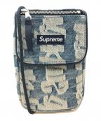 SUPREMEシュプリーム）の古着「デニムネックポーチ」｜インディゴ