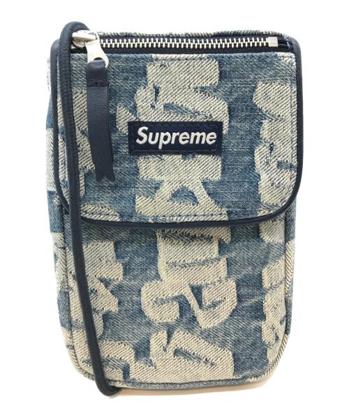 SUPREME（シュプリーム）Supreme (シュプリーム) デニムネックポーチ インディゴの古着・服飾アイテム