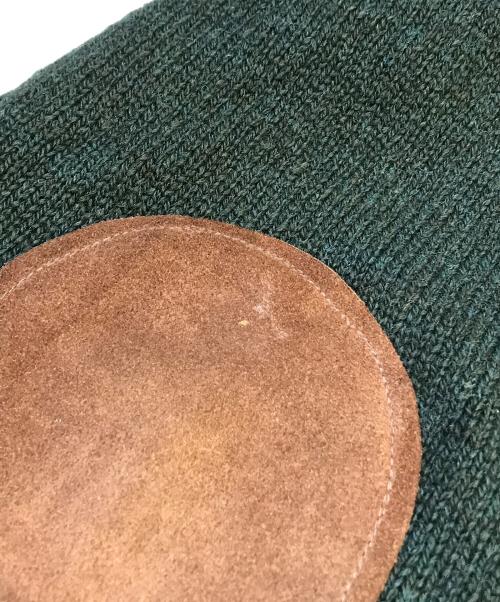 L.L.Bean（エルエルビーン）L.L.Bean (エルエルビーン) エルボーパッチニット グリーン サイズ:XLの古着・服飾アイテム