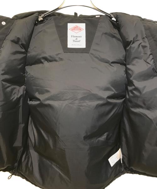 DANTON（ダントン）DANTON (ダントン) ダウンベスト　JD-8858-LAS ブラック サイズ:Mの古着・服飾アイテム