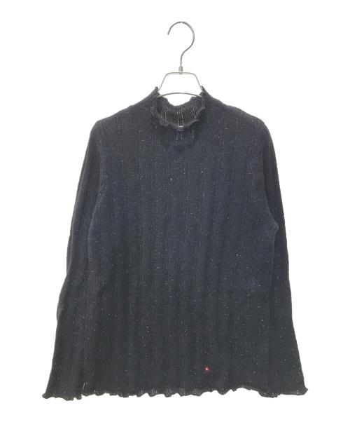 BEARDSLEY（ビアズリー）BEARDSLEY (ビアズリー) ラメプルオーバーニット BEZ1022505A0015 ブラック サイズ:Freeの古着・服飾アイテム