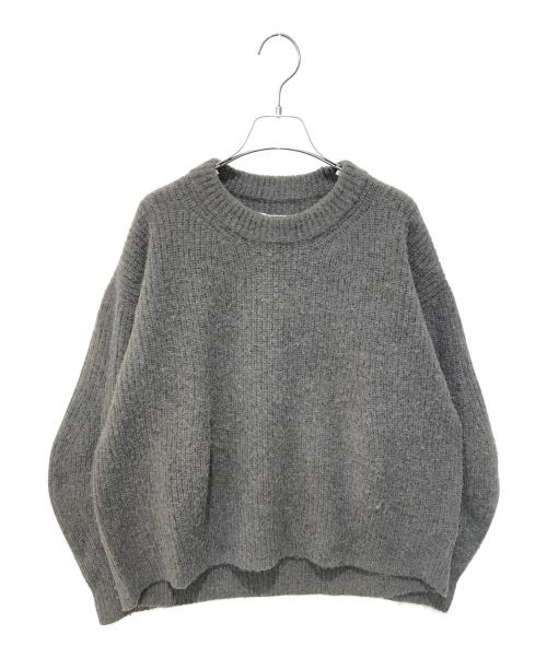 UNFIL（アンフィル）unfil (アンフィル) ボイルドキャメルセーター ONFL-UW135 ブラウン サイズ:1の古着・服飾アイテム