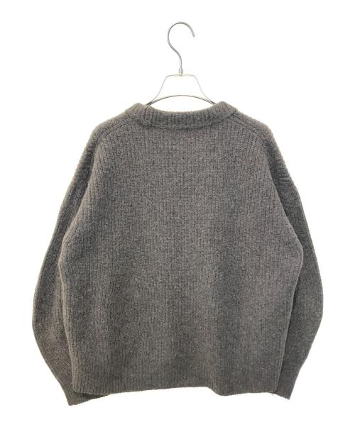 UNFIL（アンフィル）unfil (アンフィル) ボイルドキャメルセーター ONFL-UW135 ブラウン サイズ:1の古着・服飾アイテム