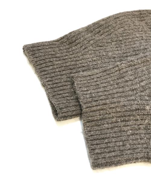 UNFIL（アンフィル）unfil (アンフィル) ボイルドキャメルセーター ONFL-UW135 ブラウン サイズ:1の古着・服飾アイテム