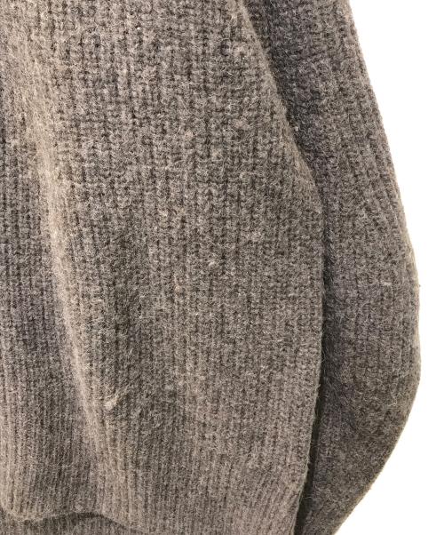 UNFIL（アンフィル）unfil (アンフィル) ボイルドキャメルセーター ONFL-UW135 ブラウン サイズ:1の古着・服飾アイテム