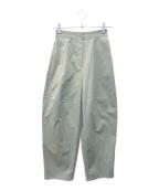 BEARDSLEYビアズリー）の古着「コクーンパンツ　BEZ1022102A0004」｜グリーン