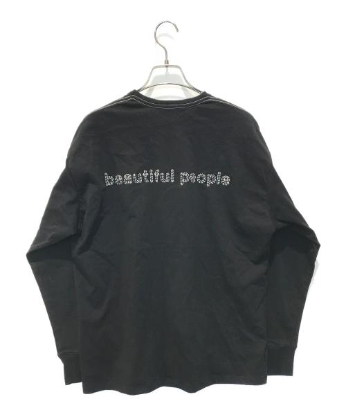 beautiful people（ビューティフルピープル）beautiful people (ビューティフルピープル) カットソー　1235310020 ブラック サイズ:36の古着・服飾アイテム