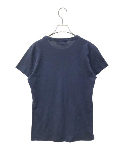 maison kitsune（メゾンキツネ）MAISON KITSUNE (メゾンキツネ) Tシャツ ネイビー サイズ:Mの古着・服飾アイテム