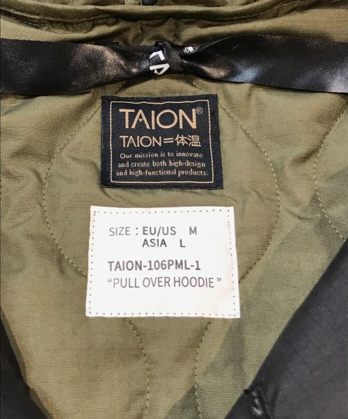 TAION（タイオン）TAION (タイオン) ダウンジャケット ブラック サイズ:Mの古着・服飾アイテム