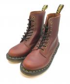 Dr.Martensドクターマーチン）の古着「8ホールヒールブーツ」｜レッド