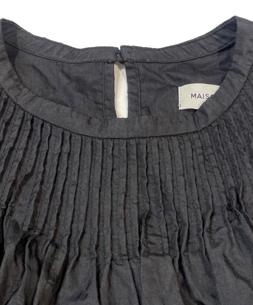 MAISON SPECIAL（メゾンスペシャル）MAISON SPECIAL (メゾンスペシャル) ナイロンティアードワンピース ブラック サイズ:FREEの古着・服飾アイテム