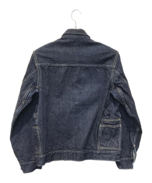 SASSAFRAS（ササフラス）SASSAFRAS (ササフラス) GARDENER R JACKET インディゴ サイズ:Sの古着・服飾アイテム