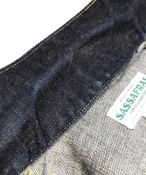 SASSAFRAS（ササフラス）SASSAFRAS (ササフラス) GARDENER R JACKET インディゴ サイズ:Sの古着・服飾アイテム